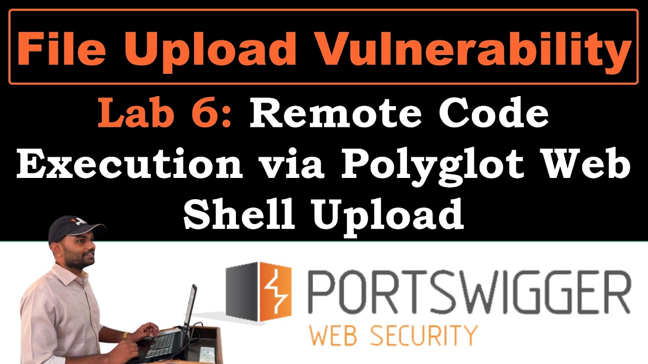 Загрузка файла 6 | Удалённое выполнение кода через загрузку Polyglot Web Shell #BugBounty