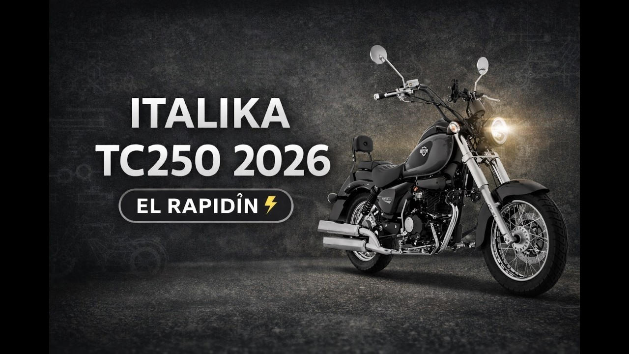 Italika TC250 2026 México // El Rapidín // Presentando La Nueva Motocicleta Del Canal 🤩