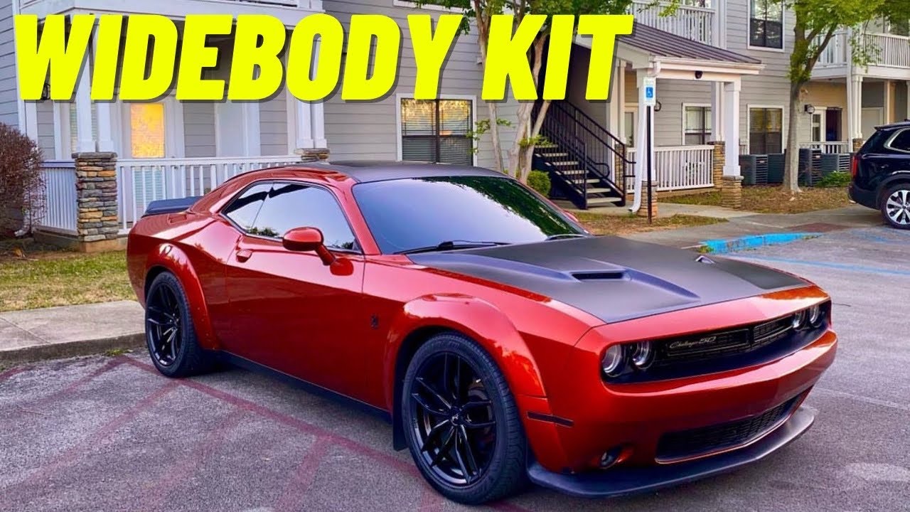 Комплект расширения кузова DODGE CHALLENGER (ВСЁ, ЧТО ВАМ НУЖНО ЗНАТЬ)