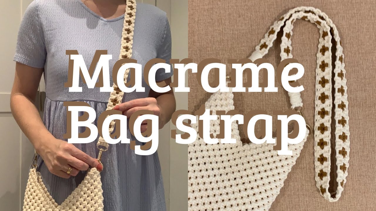👉 Alça de Bolsa em Macramê | Passo a Passo Fácil e Estiloso!