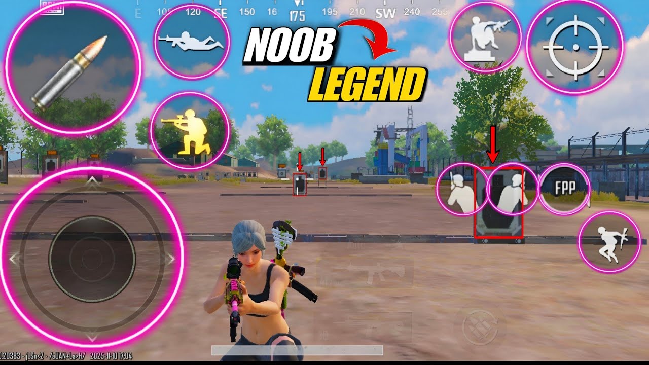 ⚡Master Your Aim in BGMI 🔥 UltimateTraining Ground Routine BGMI 🔱 PUBG|India 5finger 