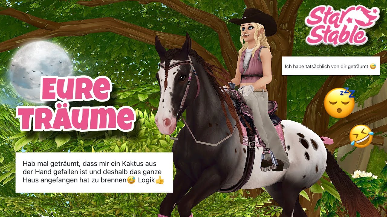 Himbeeren & Affären mit Sabine!🤣 Eure Träume😴 // Star Stable Leveltime🐎