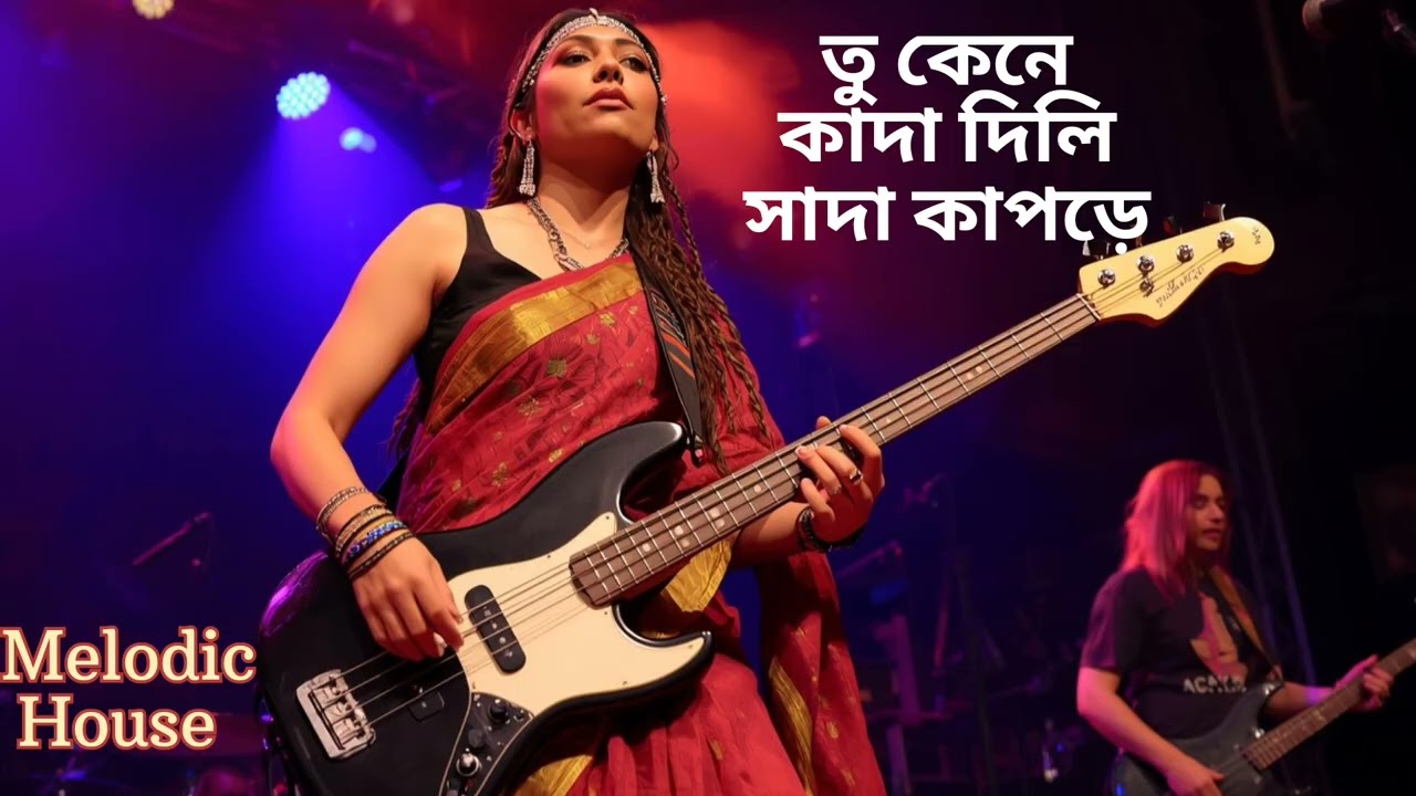 Tu kene kada dili sada Kapore | তু কেনে কাদা দিলি সাদা কাপড়ে | Bengali Folk song Melodic House vers