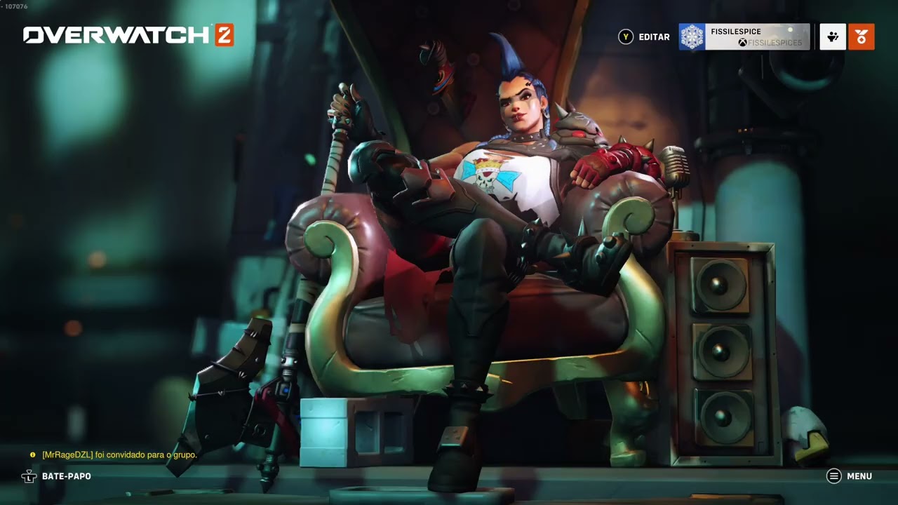 SPICINHO jogando Overwatch 2 com @MixterRageDZL (12/2022)