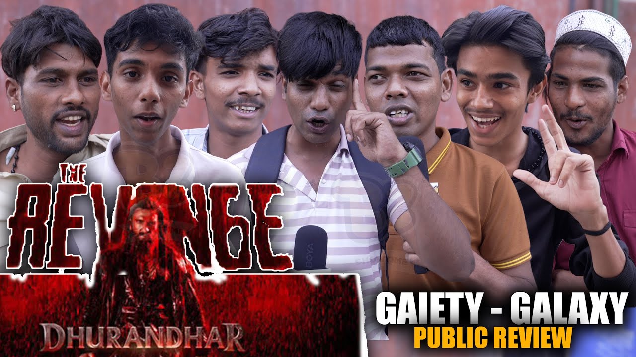 Dhurandhar The Revenge FRIDAY Gaiety Galaxy Public Review | Ranveer Singh, Sanjay Dutt, Sara Arjun