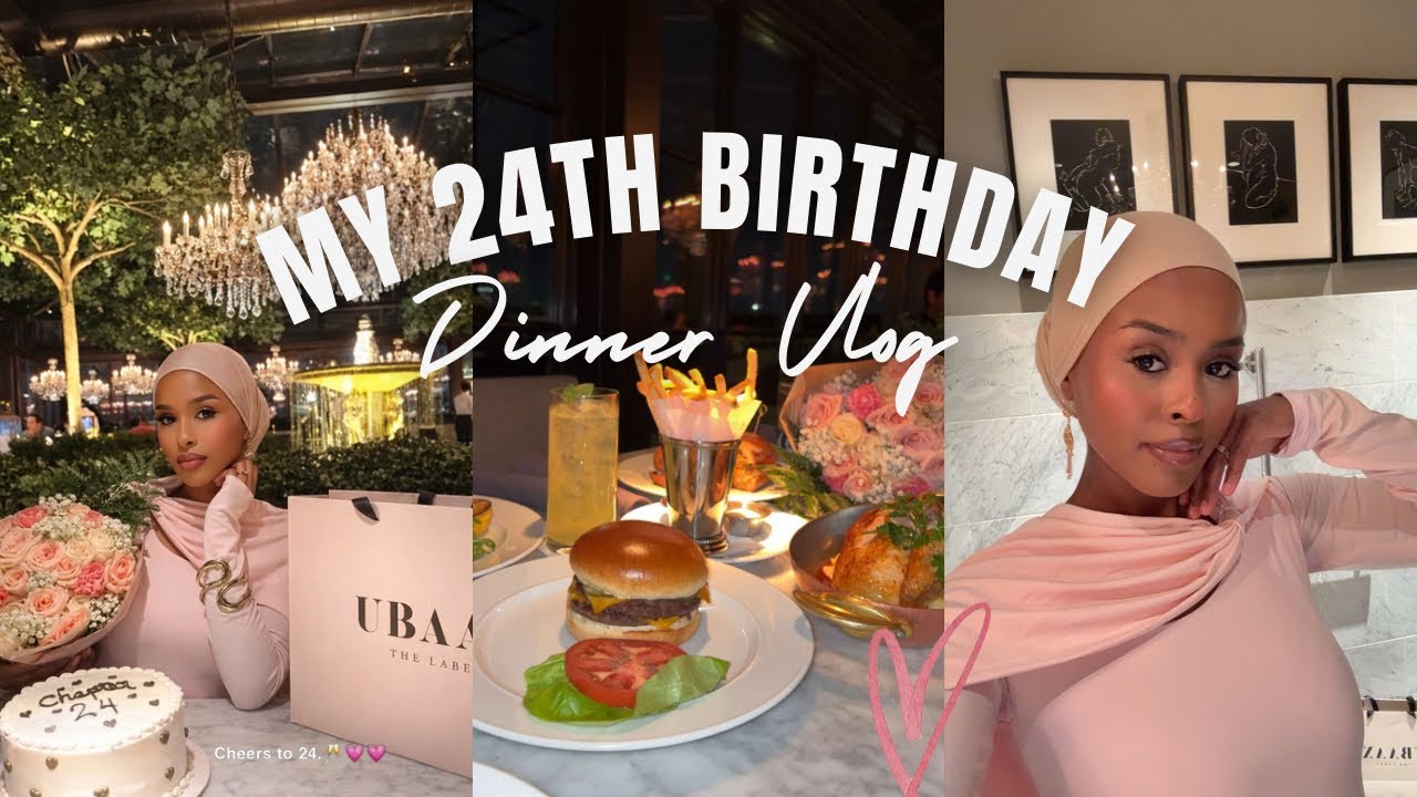 MY BIRTHDAY DINNER + UBAAXTHELABEL. THE BEST VLOG. CASHADA DHALASHDAYDA IYO GANACSIGEYGA. AYANUBAAX💗