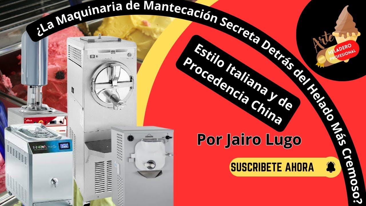 cual MAQUINA MANTECADORA elegir para heladeria artesanal