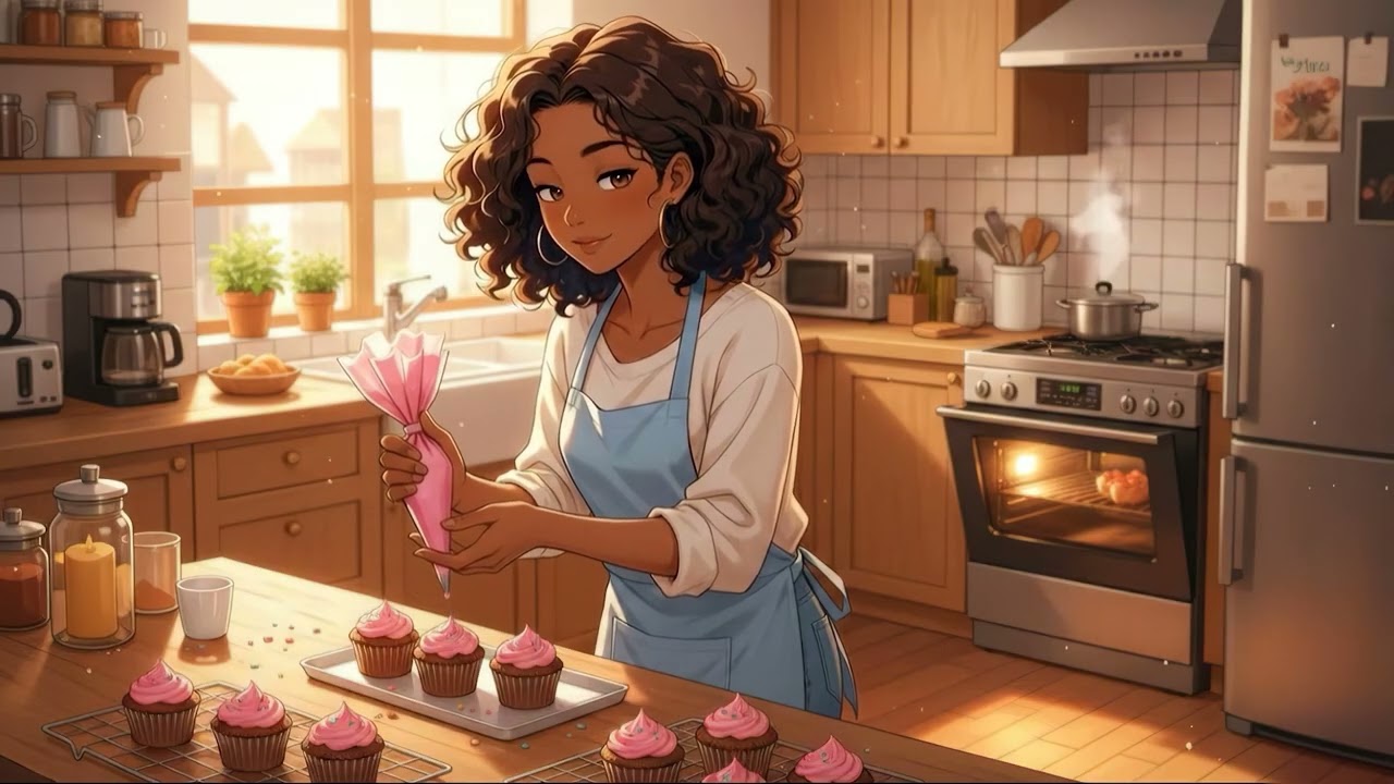 Cozy Kitchen Bakery Lofi for Creative Focus 🧁 | #lofihiphop #chillhop #studybeats
