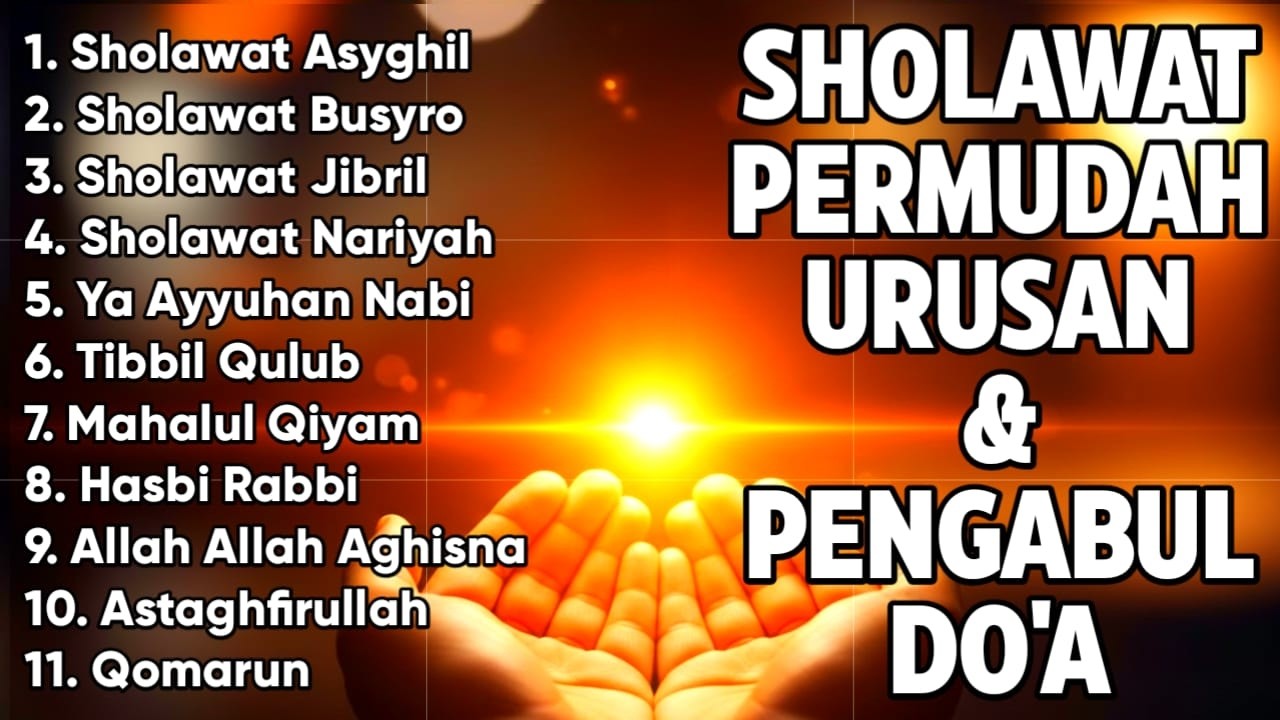 SHOLAWAT JIBRIL PEMBUKA PINTU REZEKI Astaghfirullah SHOLAWAT NABI MERDU TERBARU
