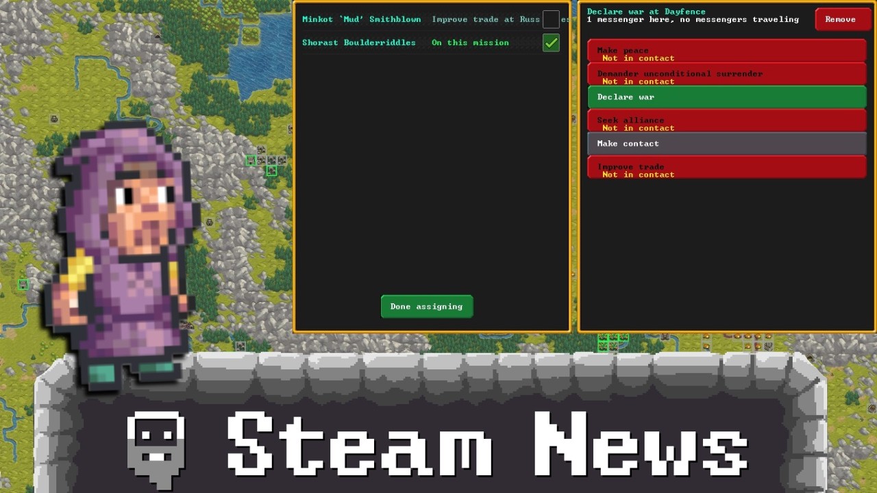 The Diplomacy Update | Dwarf Fortress News