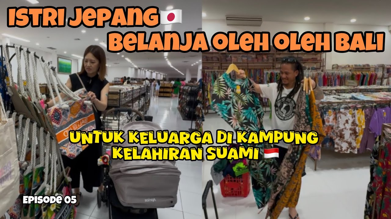 istri Jepang beli oleh oleh khas Bali untuk mertua Indonesia