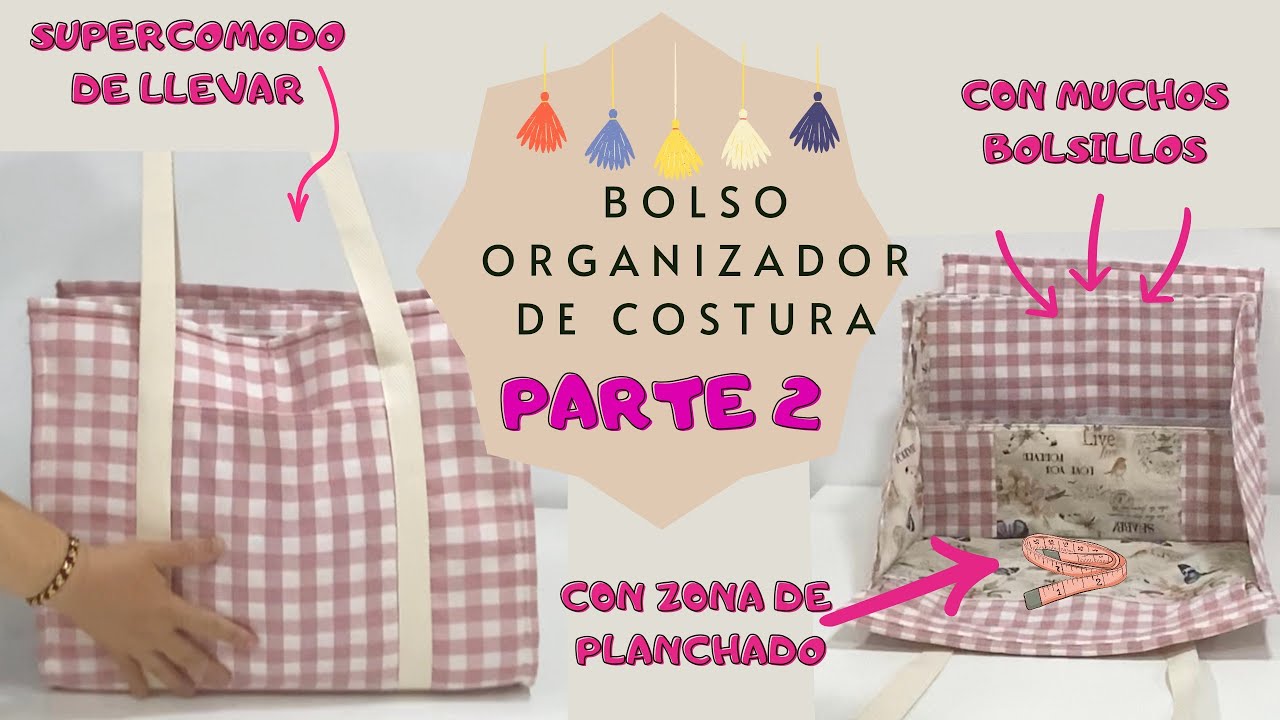 ❤️❤️BOLSO ORGANIZADOR😍😍 PARTRE 2