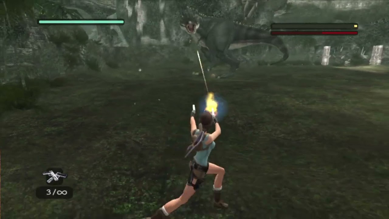 Lara Croft vs Anjanath