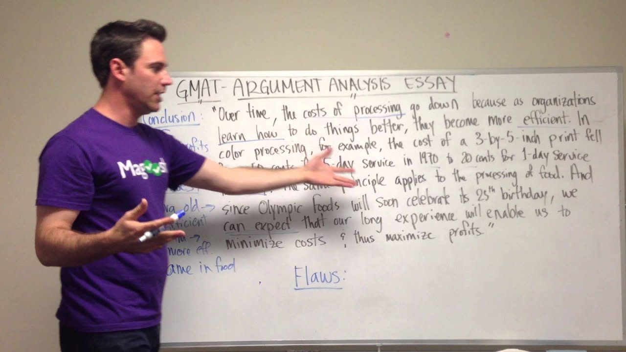 GMAT Tuesday: AWA - Outlining the Argument Analysis Essay