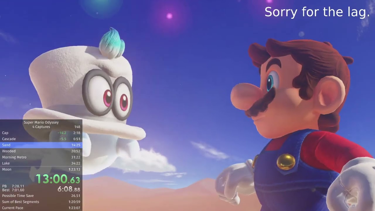 Super Mario Odyssey 4 Captures in 
