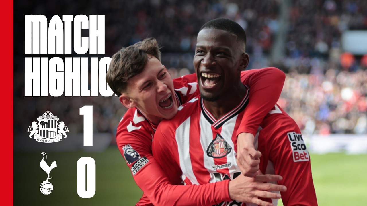 Mukiele Seals Back-To-Back Wins | Sunderland AFC 1 - 0 Tottenham Hotspur | Premier League Highlights