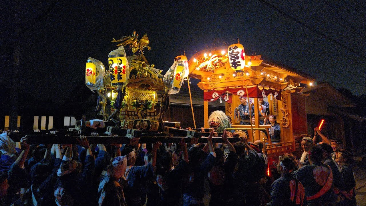2025.09.13　正一位岩走神社例大祭　宵宮