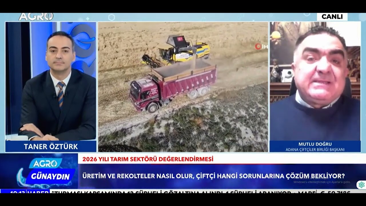 Değerli üyemiz Sn. Mutlu Doğru, canlı yayında 2025’i değerlendirdi, 2026 beklentilerini paylaştı.