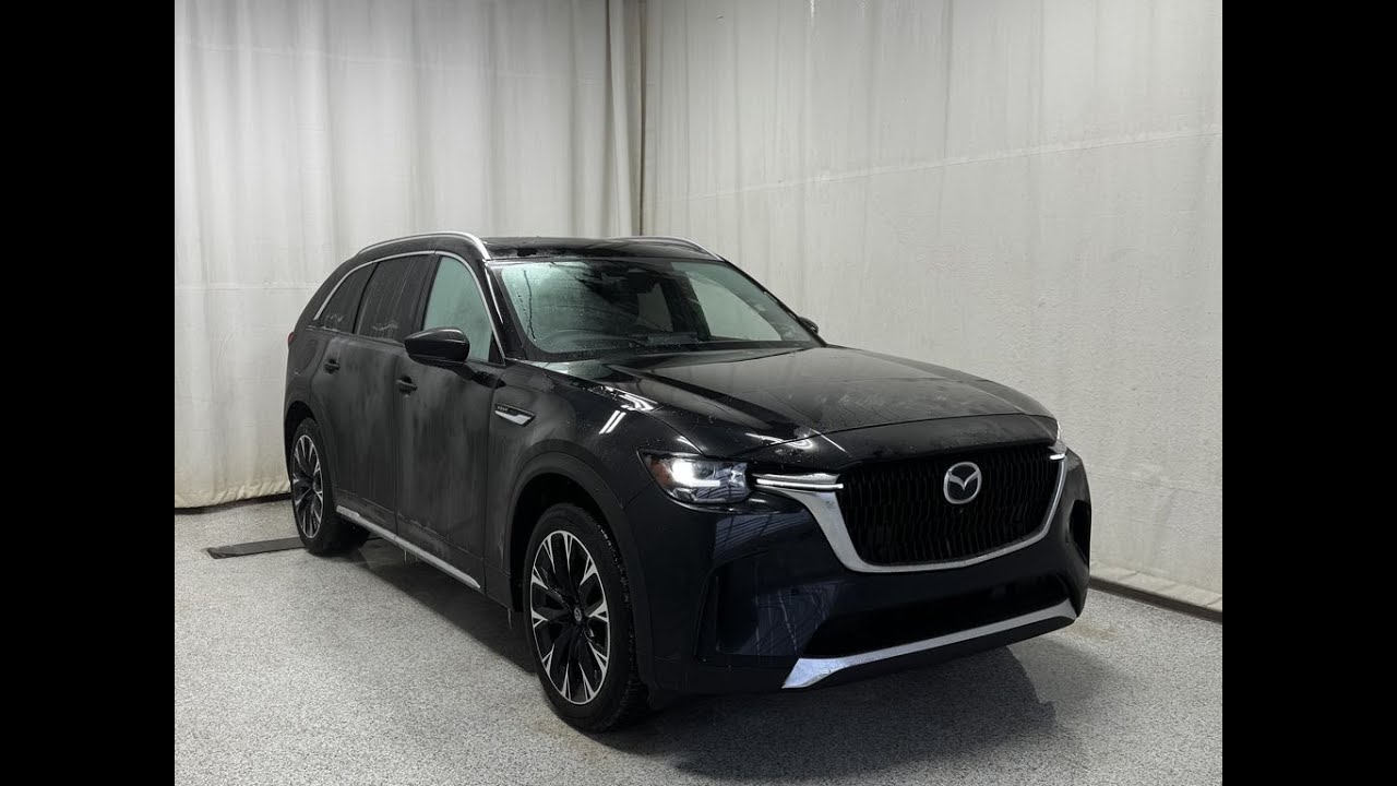 2025 Mazda CX-90 PHEV GT AWD (JET BLACK MICA-BLACK) Review - Park Mazda
