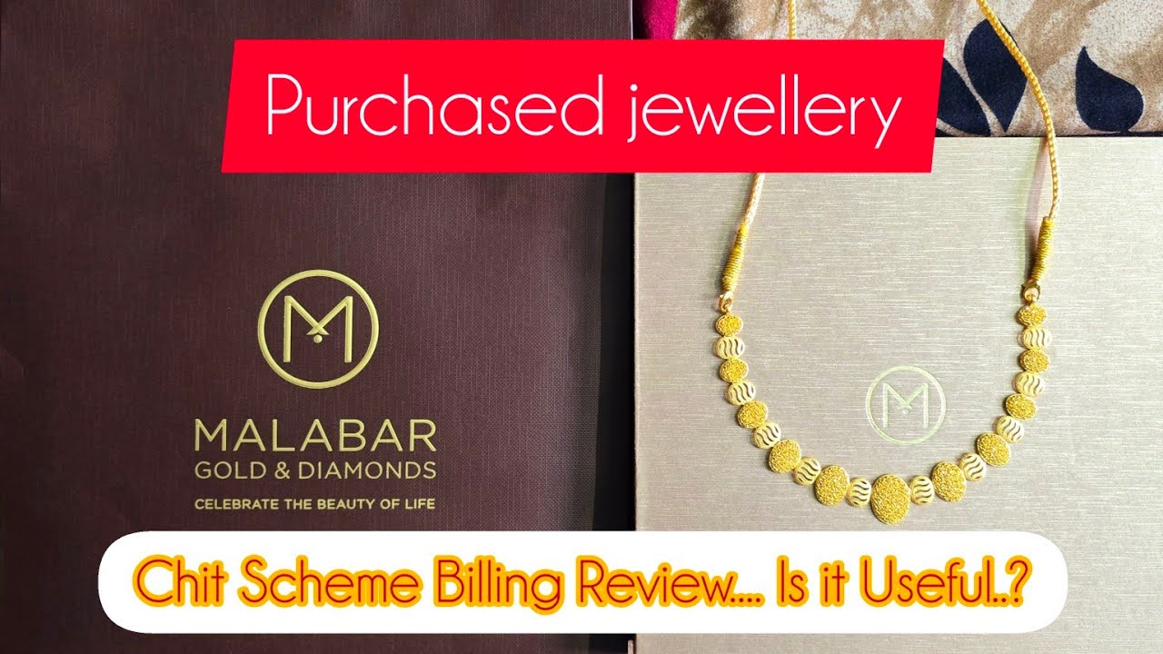 Malabar Gold Necklace Purchase & Review from Chit Scheme in Tamil 💰🔥 #gold #savings #malabar