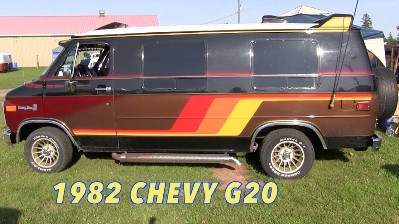 1982 Chevy G20 Custom Van.