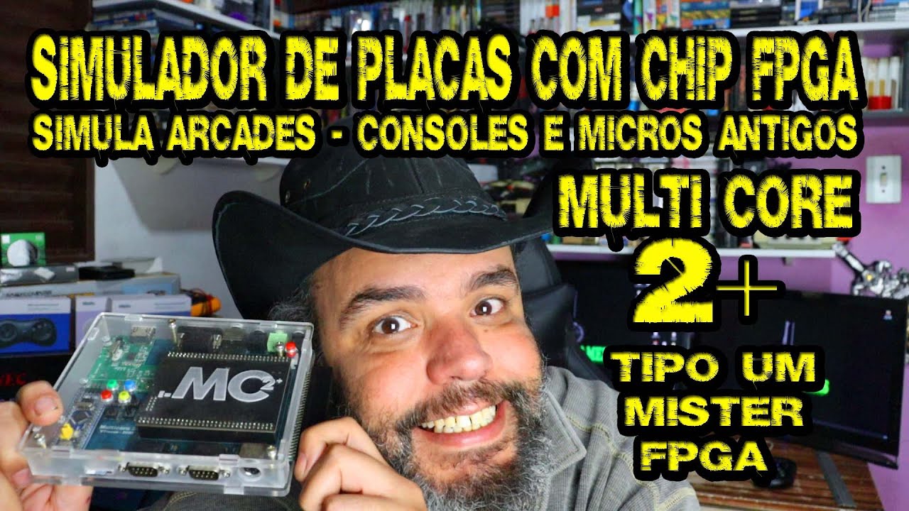 Conheça o Multi Core 2+ FPGA Baita simulador de placas arcades, micros e consoles tipo o MISTER FPGA