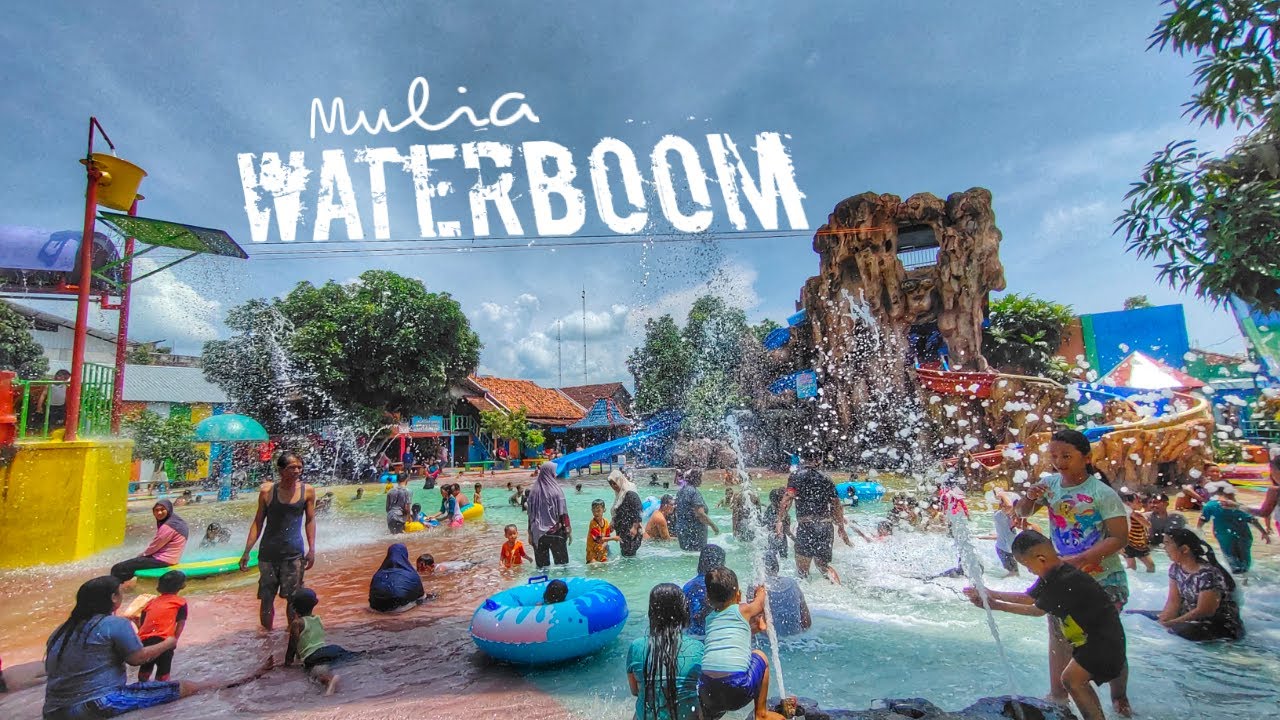 Waterboom Mulia Klambu • Walking Tour Grobogan • 4K