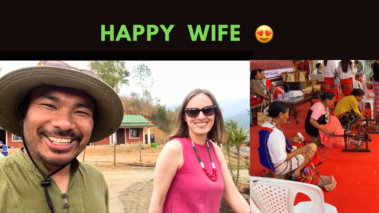 Taking My American Wife to the Largest Tangkhul Women’s Conference | Sinakeithei Village Adventure