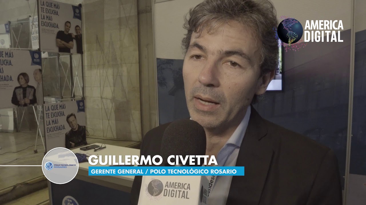 Testimonio Guillermo Civetta (POLO TECNOLOGICO ROSARIO) en #AmericaDigital