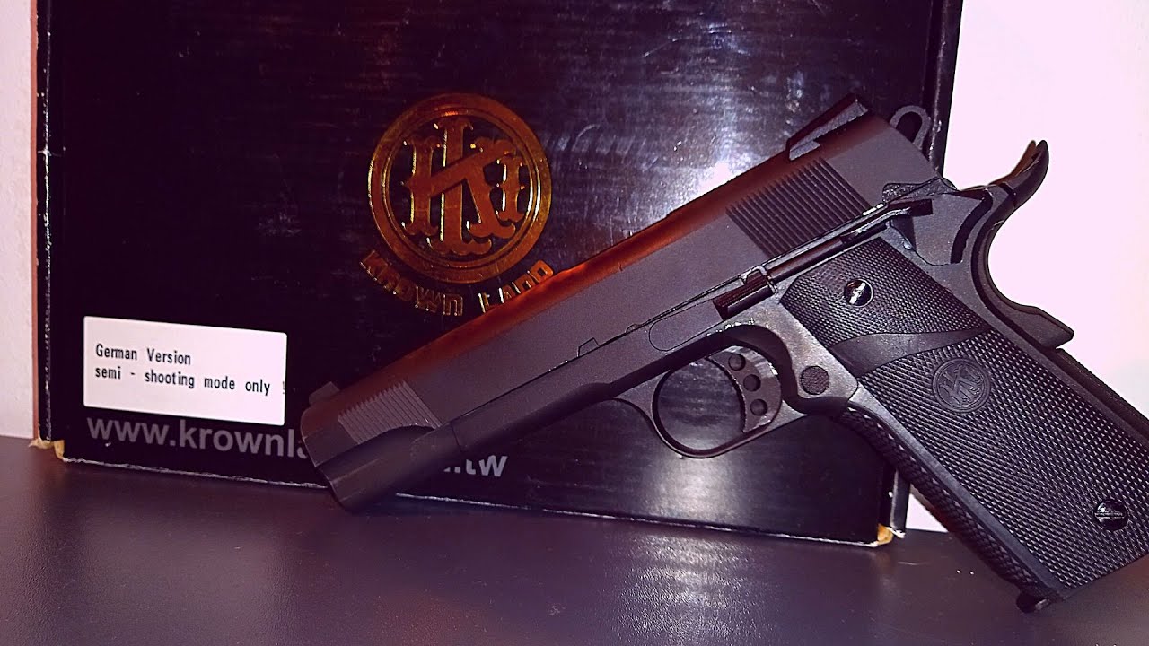 Airsoft - 1911 KLI Krown Land - GBB - Review