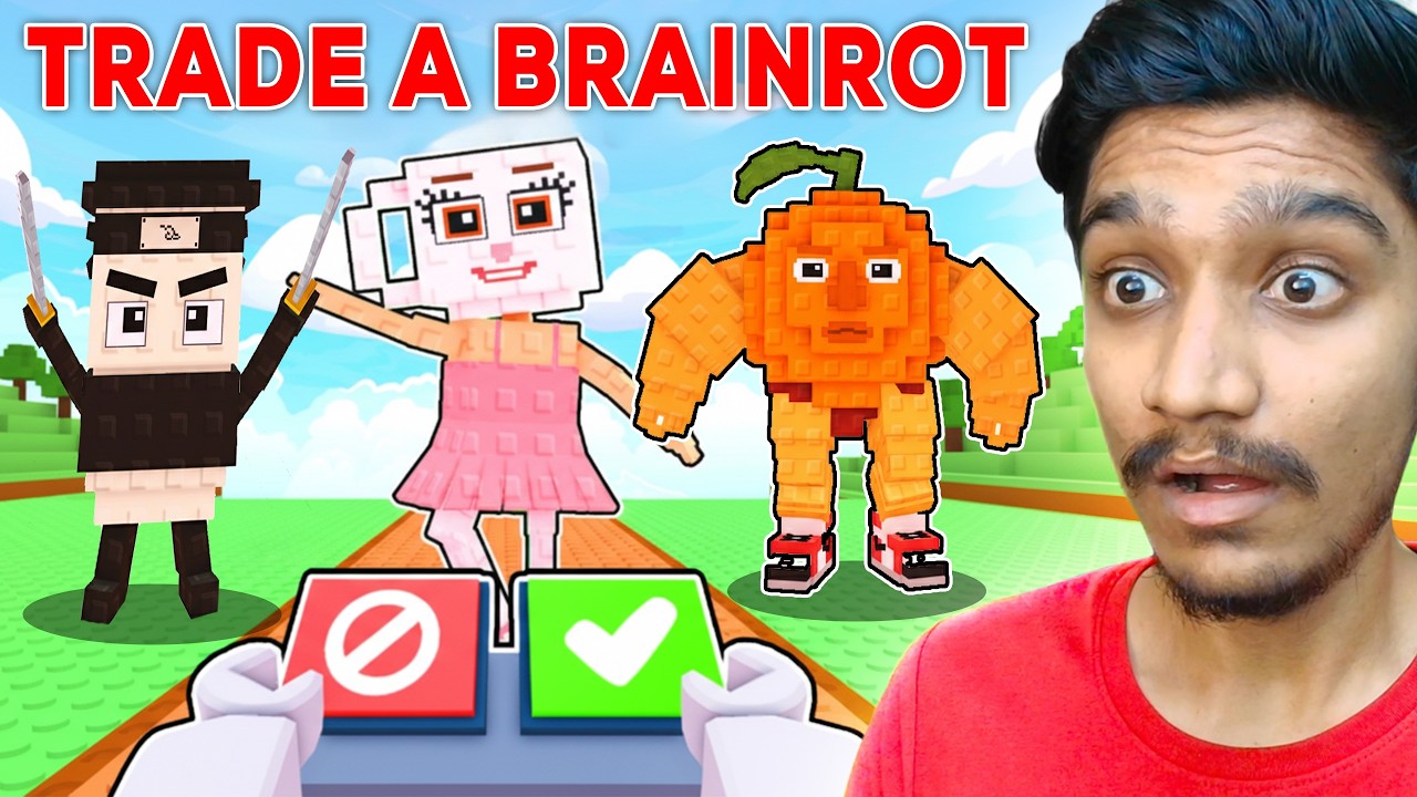 I TRIED TRADE A BRAINROT IN ROBLOX… MUST WATCH 🤑💰
