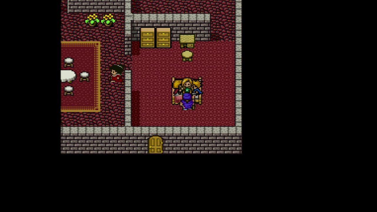 SFC版ドラゴンクエストⅤ 大神殿～グランバニア城 青年時代後半（ビアンカ）