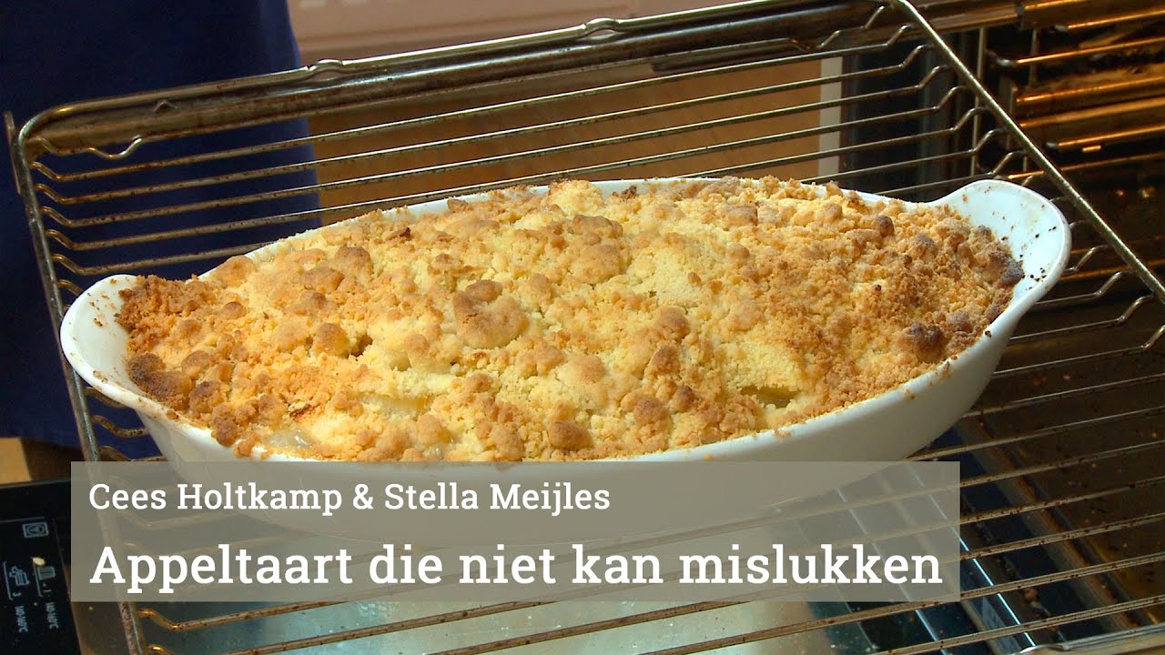 Cees Holtkamp: De appeltaart die niet kan mislukken