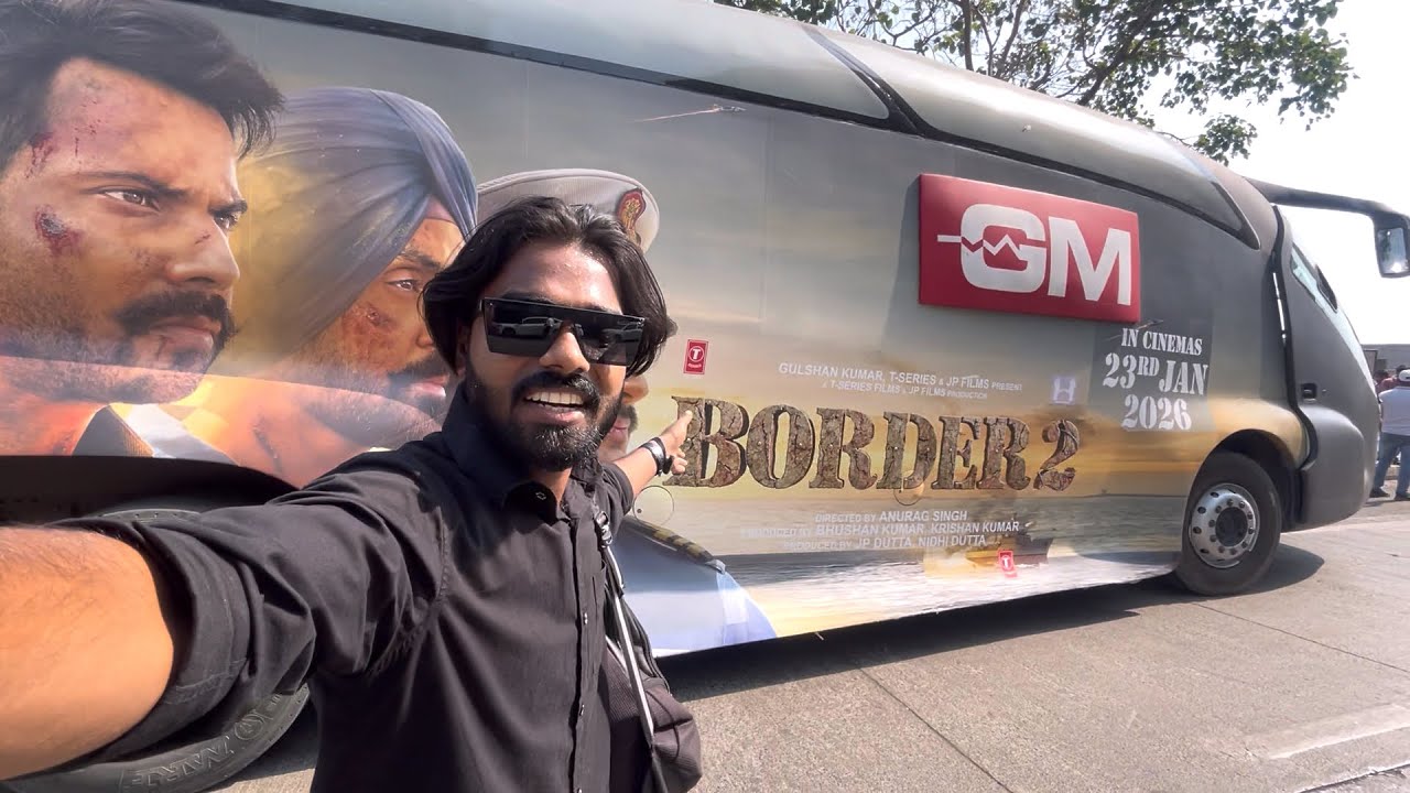Me Ghumne Gaya Dekha Border 2 Movie Ka Parmotion Chal Raha Tha 🥰