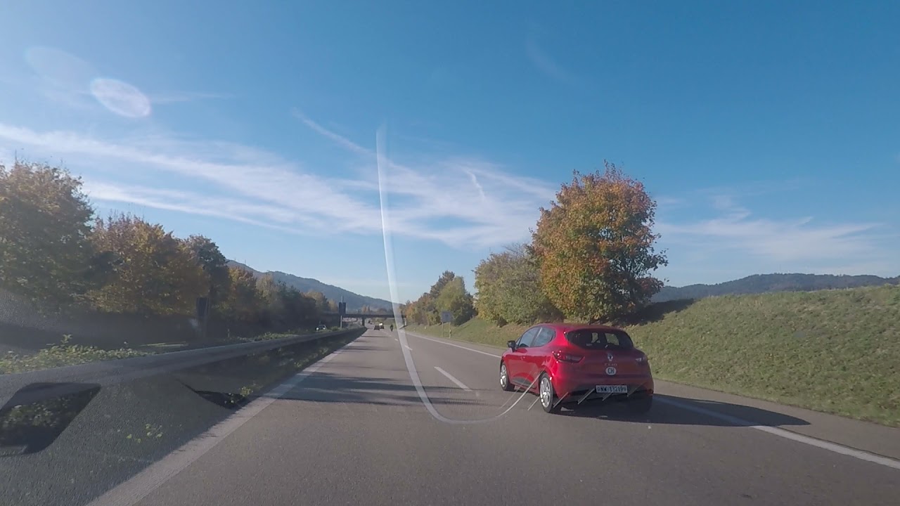 Driving to Freiburg, Baden-Wurttemberg