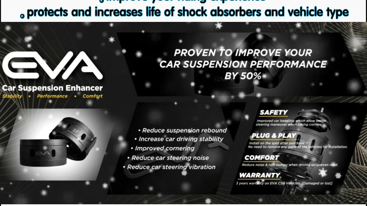 EVA  coil spring buffer 💥suspension Enhancer