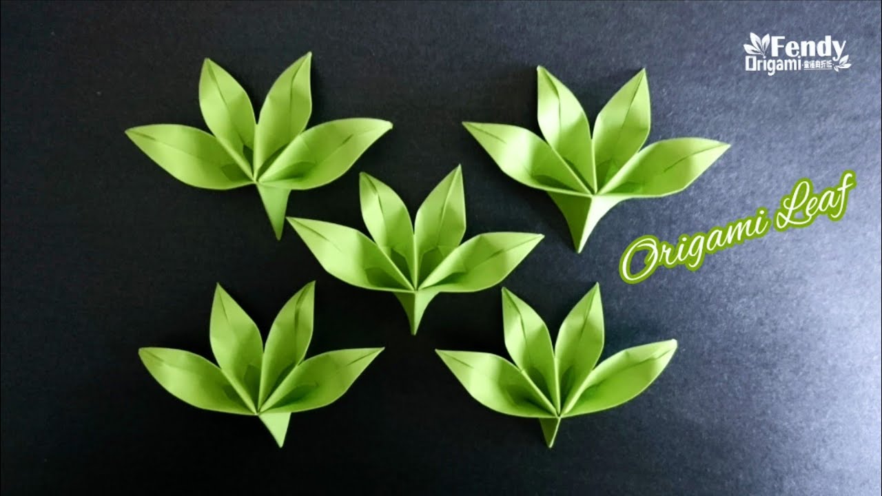 Origami Leaf/ Olive Leaf/ Bamboo Leaf 折纸竹叶