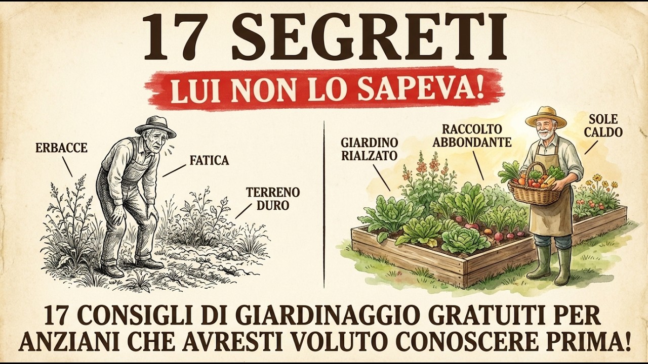 17 consigli di giardinaggio GRATUITI per anziani che avresti voluto conoscere prima!