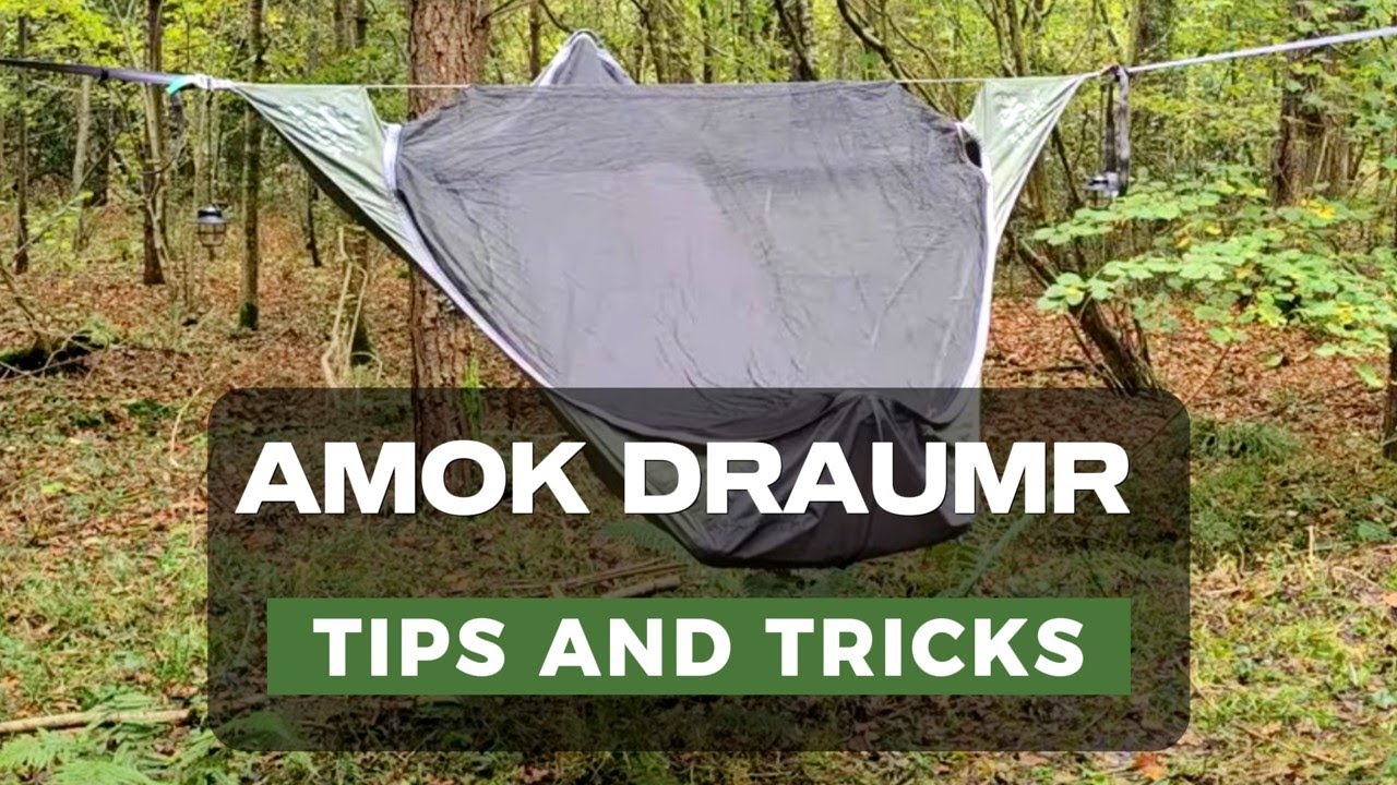 Get The Most From The Amok Draumr Hammock (beginner to pro tutorial!)