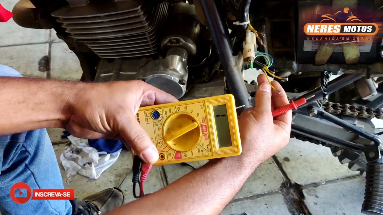 como testar com multímetro e sem multímetro, estator da tornado, twister, xre300 e cb300!!!