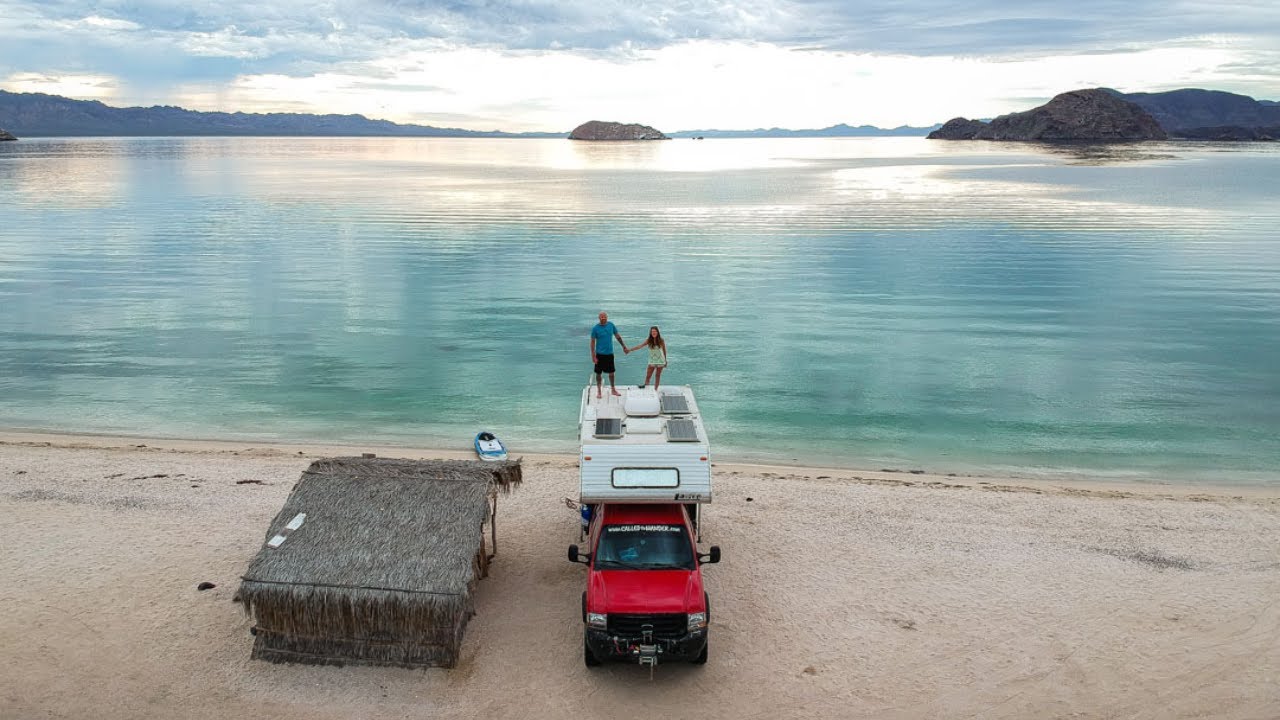 CtW 88 // Day In The Life at Playa Los Cocos Bahia Concepcion // Truck Camper Life in Baja Mexico