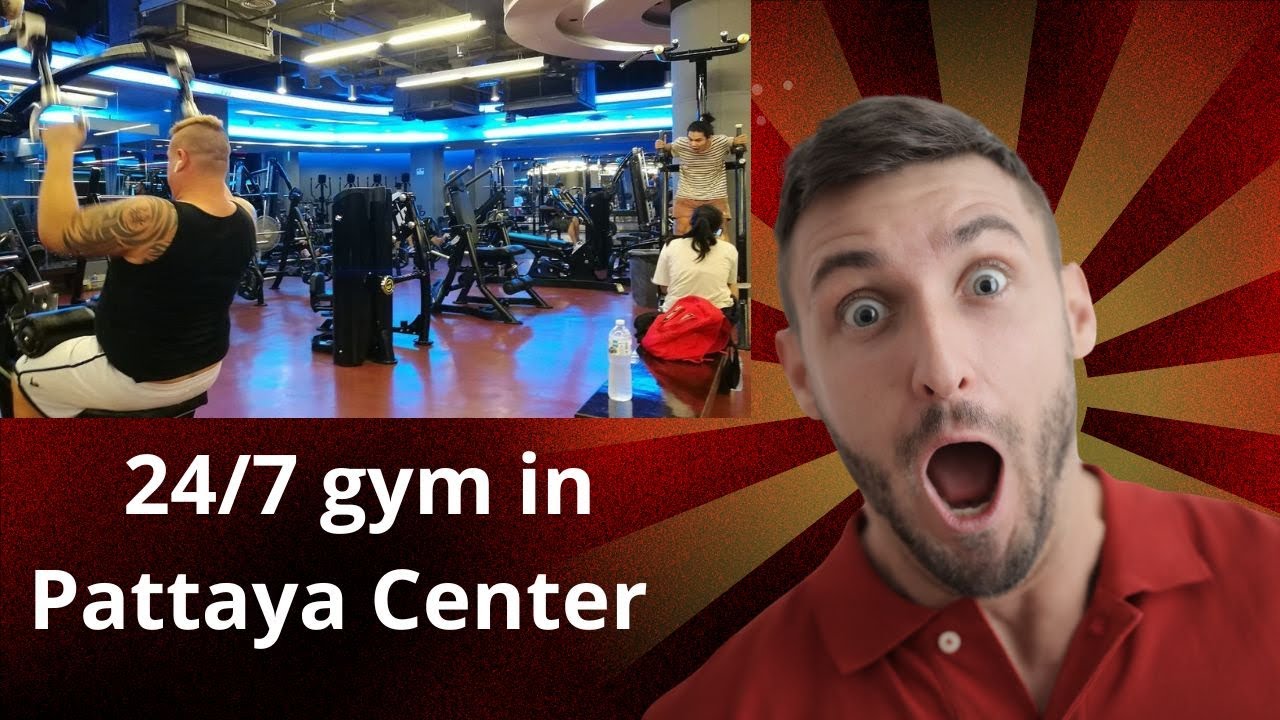 Pattaya, 24/7 Gym at best location The Avenue on 2nd Road. Thailand V#335