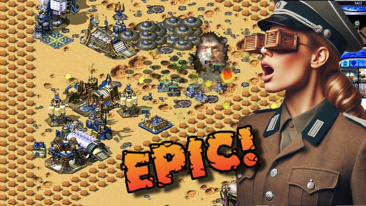 Самая ЭПИЧЕСКАЯ игра серии Red Alert 2! 🛢️ Безумие на центральной карте «Нефть»!
