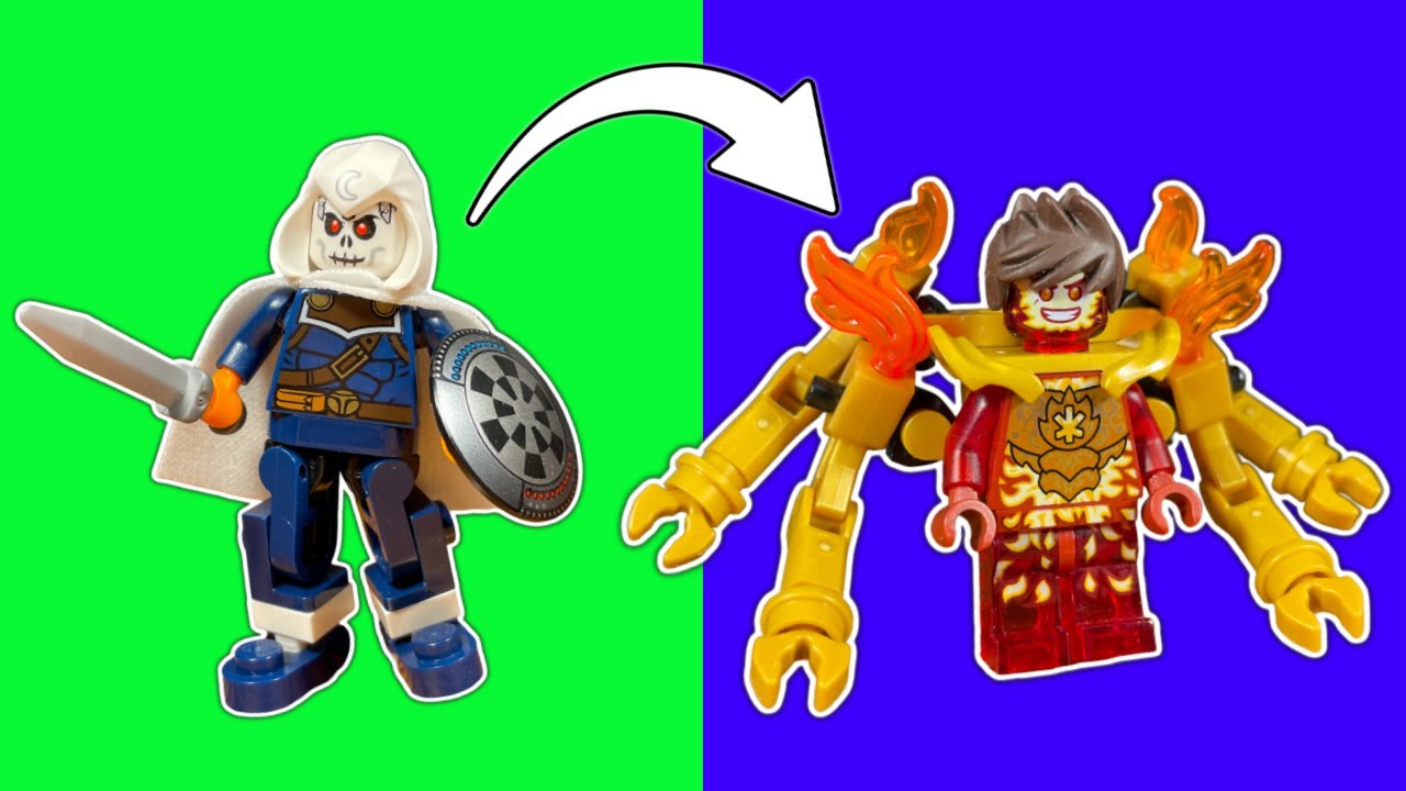 Я сделал минифигурки Lego с улучшенными руками и ногами 3