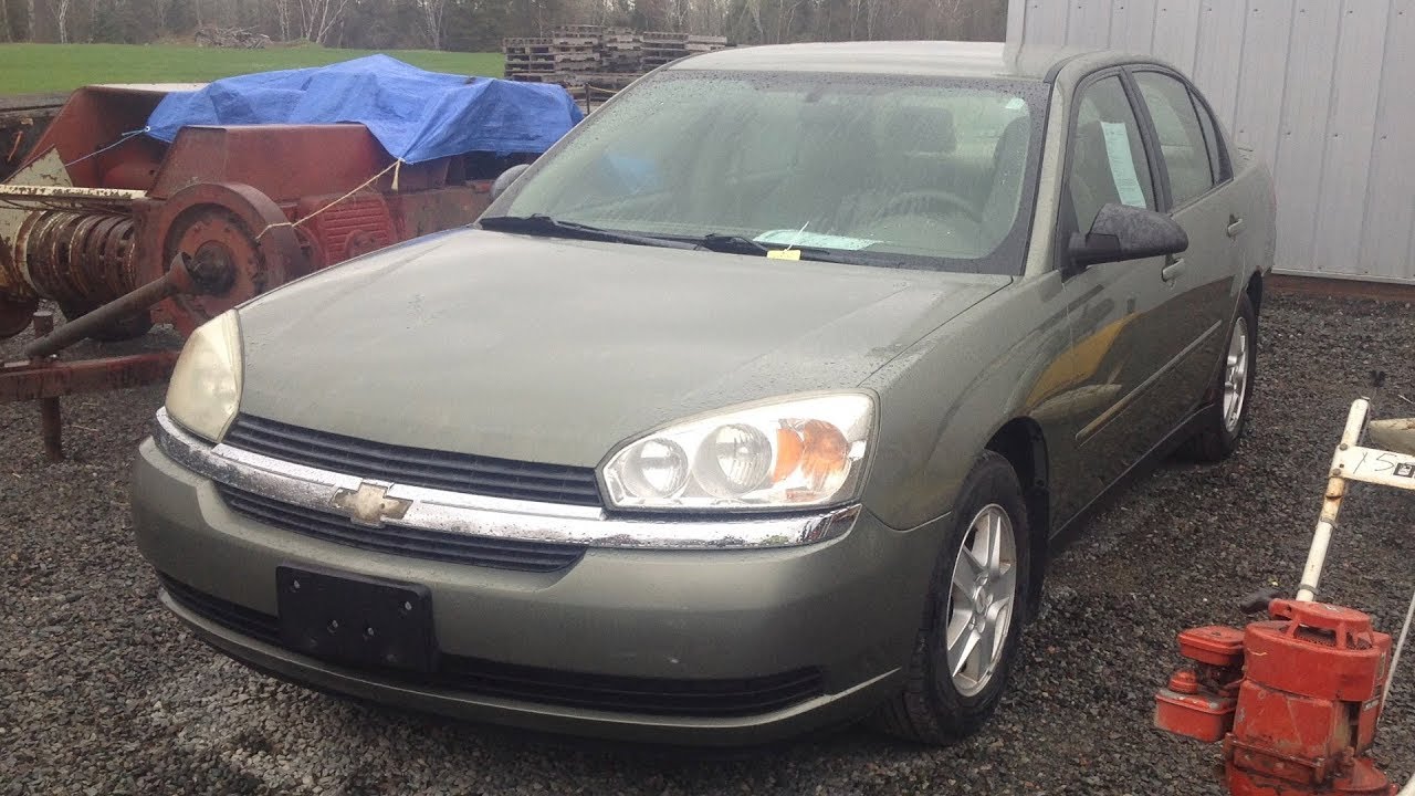 Chevrolet Malibu LS V6 2004 года: внешний вид, интерьер и полный обзор