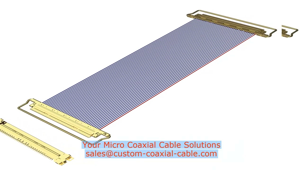 Expert 120 pin micro coaxial cable for USB-C Alt Mode video Company Supplier in USA Crafted with Pop
