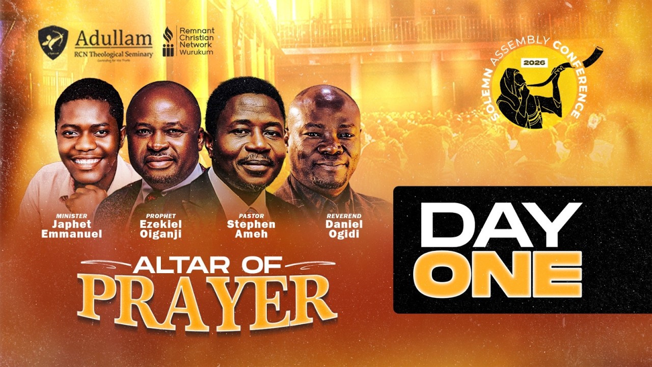 S.A.C || ALTAR OF PRAYER || DAY 1 || EVENING SESSION || PST. STEPHEN AMEH || 19TH  MARCH, 2026.