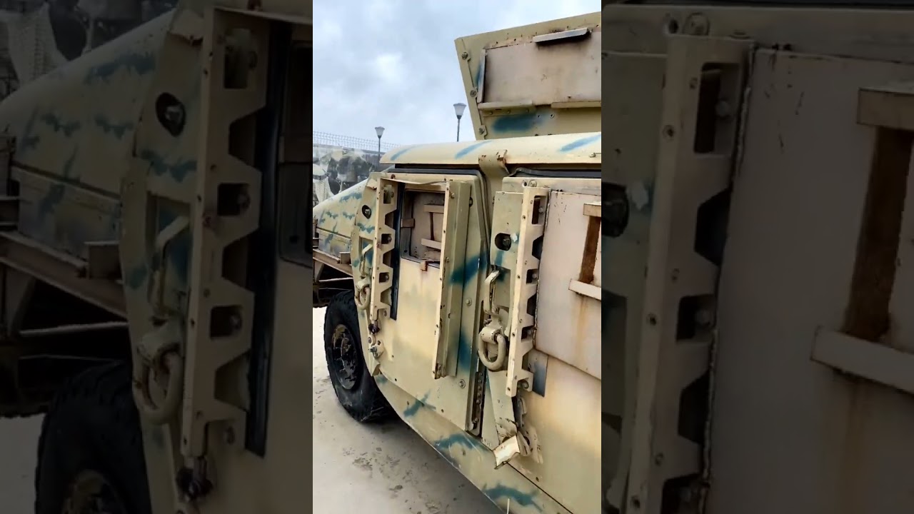 Во что превратился и как внутри выглядит американский Хаммер после попадания снаряда?Трофей из Сирии