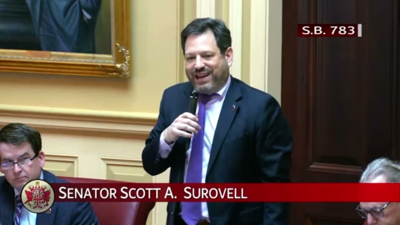Sen. Majority Leader Scott Surovell Delivers Final Remarks on Limiting 287(g) Agreements with ICE