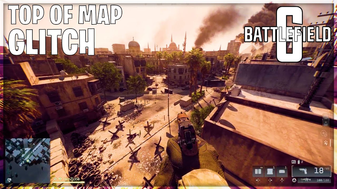 Ошибка Battlefield: НОВАЯ ошибка в верхней части карты в режиме «Осада Каира» | Ошибки Battlefield 6